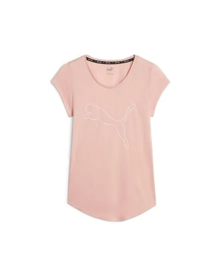 T-shirt manches courtes Femme W PERF HTR CAT TEE Rose