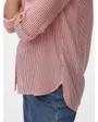 Chemisier Femme VMBUMPY L/S SHIRT NEW WVN GA NOOS Corail Rayé
