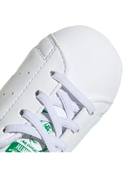 Chaussures basses bébé Enfant STAN SMITH CRIB Blanc