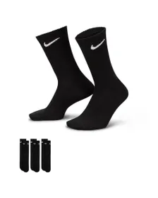 Lot 3 paires de chaussettes hautes Homme U NK EVERYDAY LTWT CREW 3PR Noir