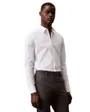 Chemise Homme LS SOLID STRETCH SLIM SHIRT Blanc Brillant