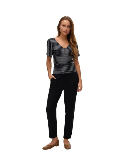 Pantalon Femme VMJESMILO MW ANKLE PANTS WVN NOOS