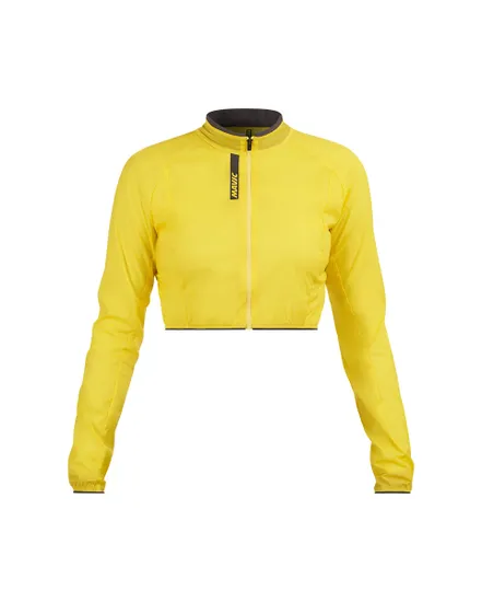 Veste coupe-vent Femme COSMIC WIND BOLERO Jaune