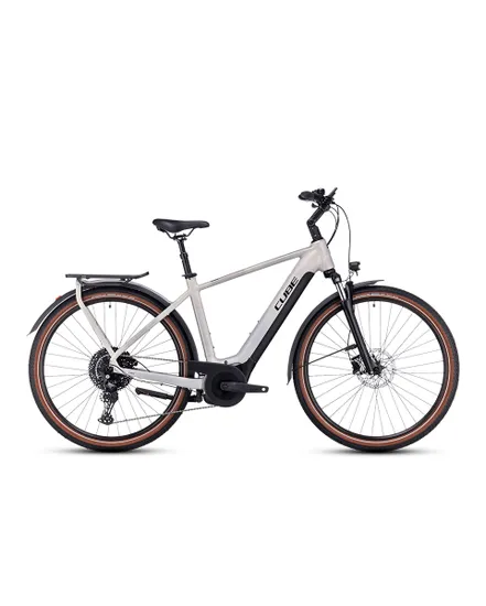 Vélo électrique trekking Homme TOURING HYBRID PRO 625 Argent