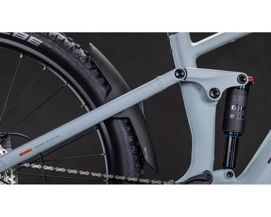 VTT tout suspendu électrique STEREO HYBRID ONE44 PRO 800 Gris/Orange