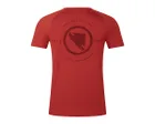 T-shirt manches courtes Homme LOOP TECH Rouge Brique