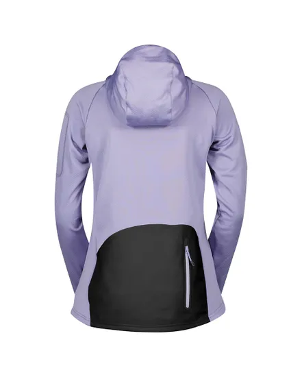 Sweat à capuche polaire Femme TRAIL STORM Violet