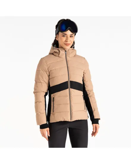 Doudoune à capuche Femme GLACIAL JACKET Beige