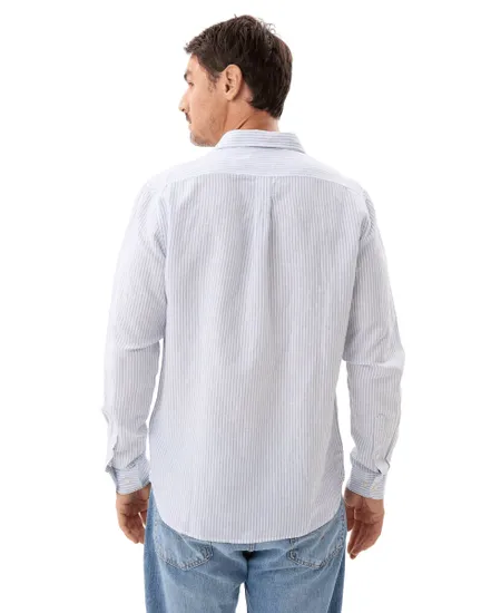 Chemise Homme Mill Brook Regular Fit Linen Striped Shirt