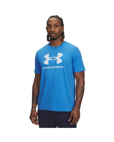 T-shirt Homme UA SPORTSTYLE LOGO UPDATE SS Bleu