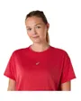 T-shirt Femme NAGINO RUN SS TOP Rouge