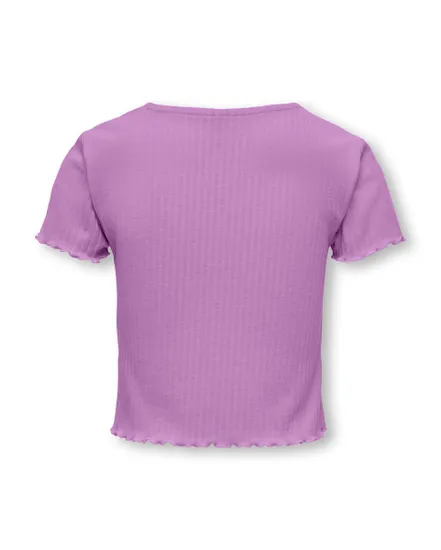 T-shirt manches courtes Enfant KOGNELLA S/S O-NECK TOP NOOS JRS Violet