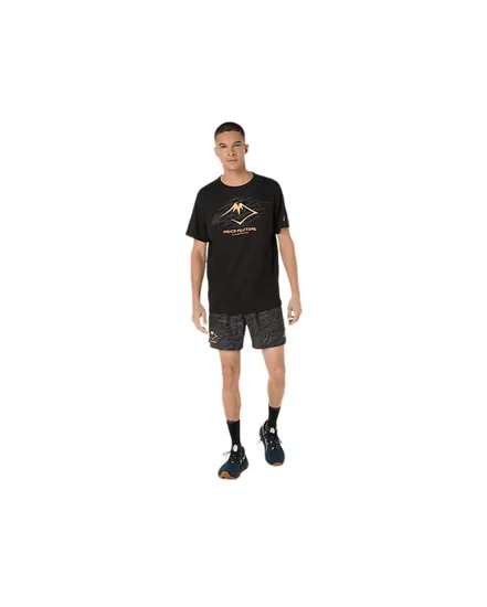 Short De Trail Running Homme FUJITRAIL All Over Print 5In Short