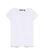 T-shirt col V Femme VMFILLI SS V-NECK TEE NOOS Blanc