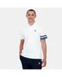 Polos HERITAGE SP SS N1 M Blanc