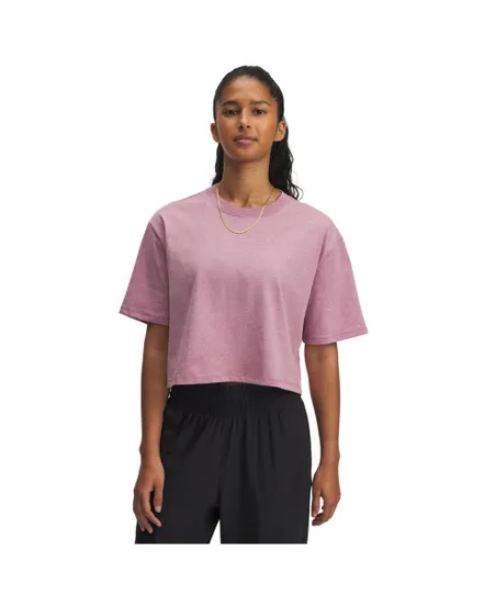 T-shirt Femme UA RIVAL SS Rose