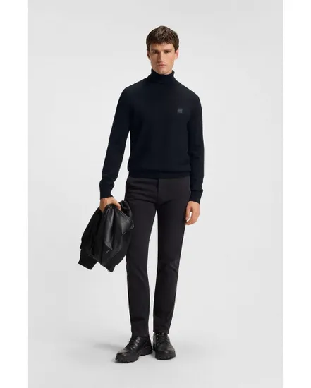 Pull col roulé Homme AKIRO S Noir