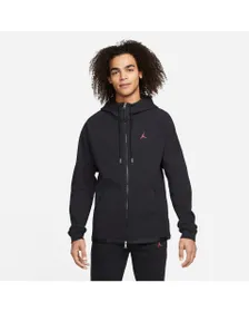 Veste à capuche manches longues Homme M J ESS WARMUP JACKET Noir