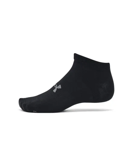 Socquettes Unisexe UA ESSENTIAL LOW CUT 3PK Noir
