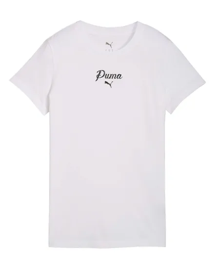T-shirt manches courtes Femme ESS SCRIPT TEE Blanc