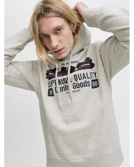 Sweat à capuche Homme JJELOGO SWEAT HOOD