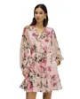 Robe Femme A-Line Avec Volants Et Ceinture Salsa