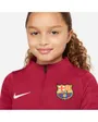 top de football Enfant plus âgé FCB YNK DF STRKE DRIL TOP Rouge Barcelone