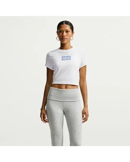 T-shirt Crop Femme Nike Sportswear Chill Knit