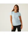 T-shirt Femme WMFINGALEDITION Bleu