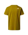 T-shirt Homme M SS SIMPLE DOME TEE Jaune