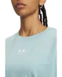 Tee-Shirt Femme UA Rival Boxy Tee Wash