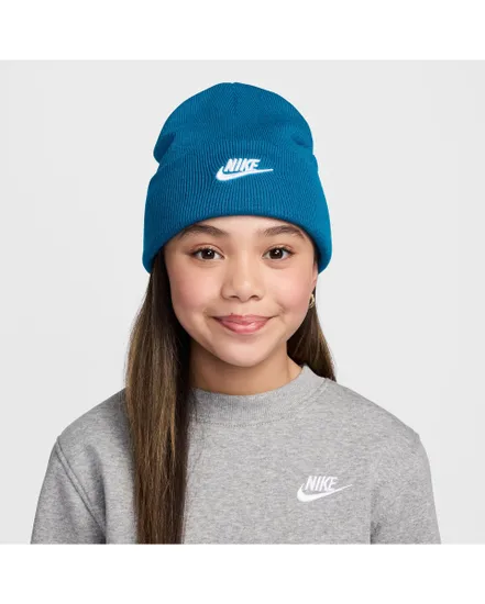 Bonnet Enfant K NK PEAK BEANIE TC FUT Bleu