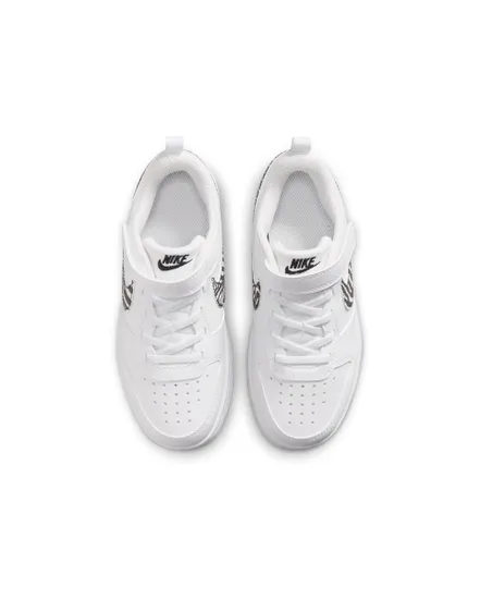 Chaussures Garçon COURT BOROUGH PRT (PS) Blanc