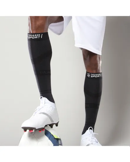 1 Paire de chaussettes compressives Homme GRIP PERFORMANCE LONG SOKS Noir