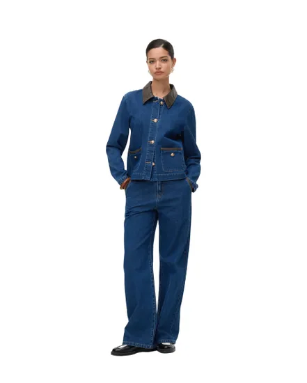 Jeans Femme VMMARGOT HR Wide But Color