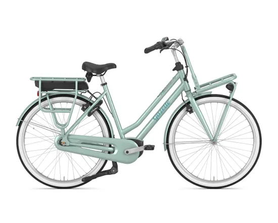 Vélo électrique urbain Femme MISS GRACE C7 HMB 500WH Vert Pâle