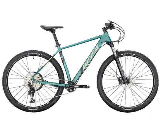 VTT semi rigide Homme MS 8.9 Vert/Platine