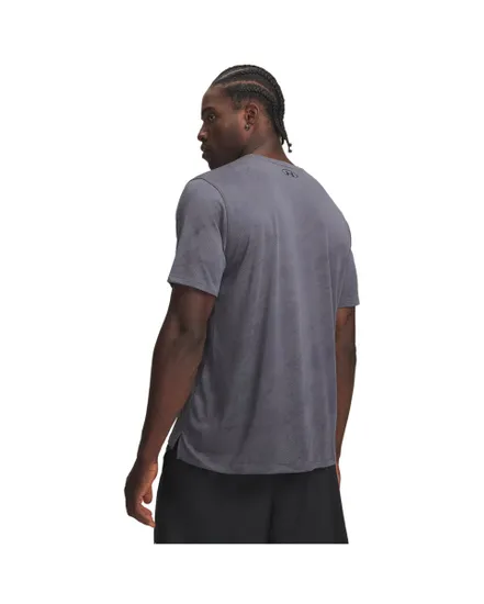 T-shirt Homme UA TECH VENT JCQRD SS Gris