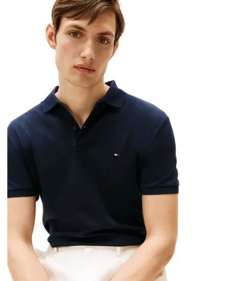 Polo Homme LIQUID COTTON ESSENT Bleu Marine