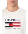 T-shirt col rond Homme AMERICANA MONOTYPE F Écru