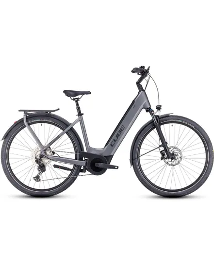 Vélo électrique trekking Unisexe TOURING HYBRID EXC 500 Gris