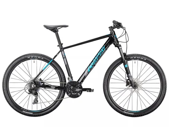 VTT semi rigide Homme MS 3.7 Noir/Turquoise