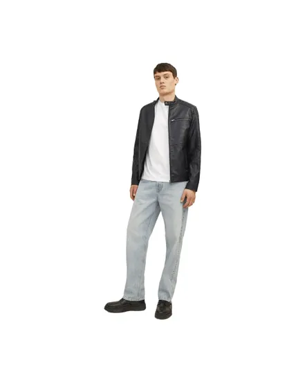 Veste Biker Homme JJEDYLAN PU
