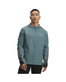 Veste zip à capuche Homme UA VELOCITI STORM HOODED JKT Bleu