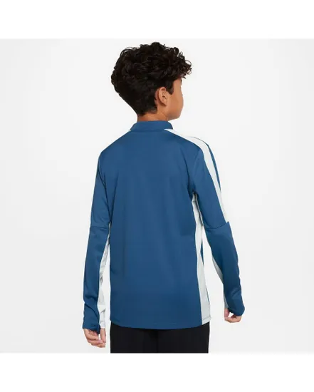 Haut col zip Enfant K NK DF ACD23 DRILL TOP BR Bleu