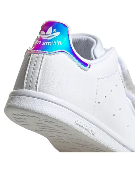 chaussures mode enfant STAN SMITH CF I Blanc