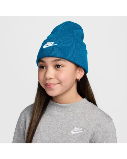 Bonnet Enfant K NK PEAK BEANIE TC FUT Bleu