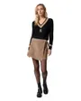 Short court Femme VMVICA HR SHORT CORDUROY SKORT Marron