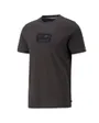 T-shirt manches courtes Homme FD BMW MMS LOGO TEE + Noir