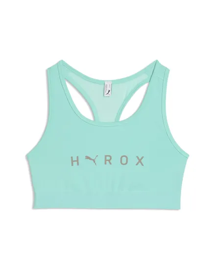 Brassière Femme W PUMA X HYROX MID BRA Vert